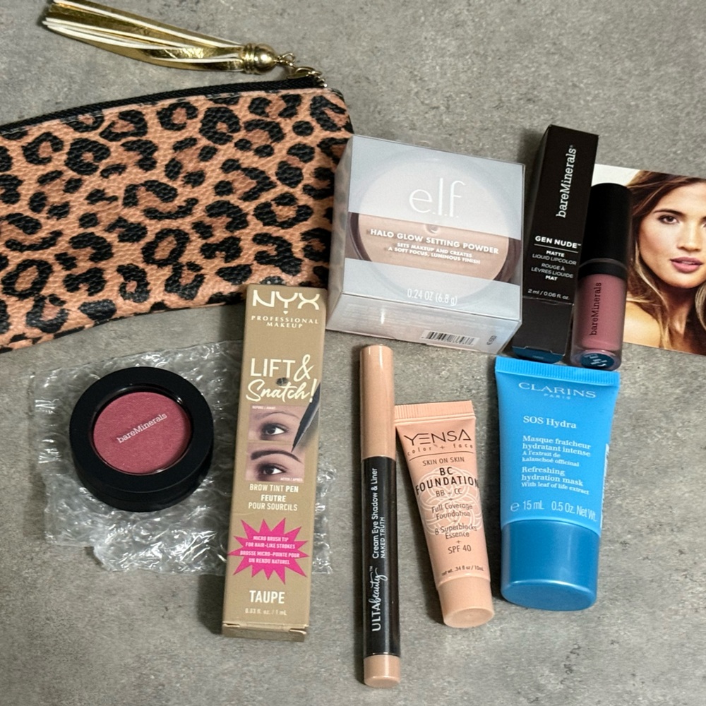 8 PIECE MAKEUP/SKINCARE BUNDLE